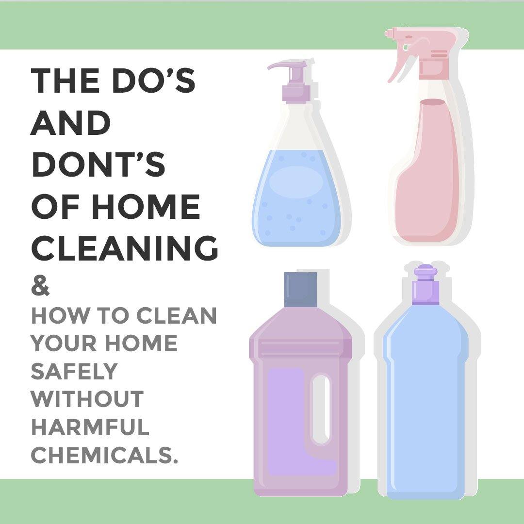 The health environmental effects of household cleaning products