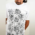 Men's Floral Print T-shirt
