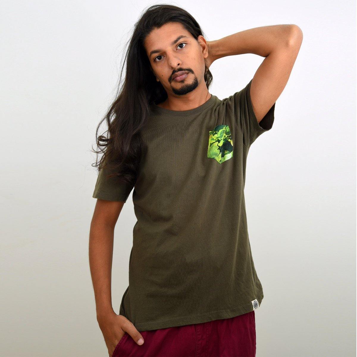 Men's Green Oak Pocket T-shirt