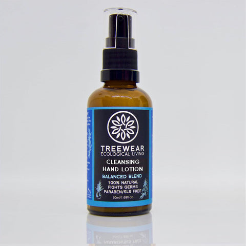Natural Cleansing Hand Lotion - Balanced Blend (50ml)