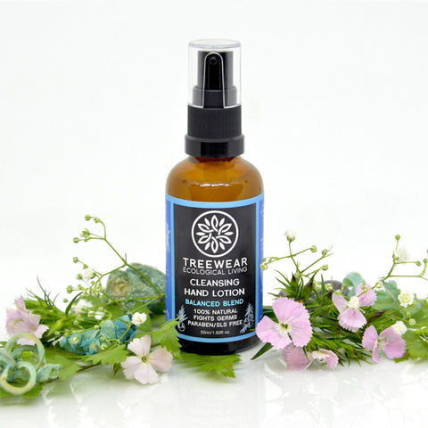 Natural Cleansing Hand Lotion - Balanced Blend (50ml)