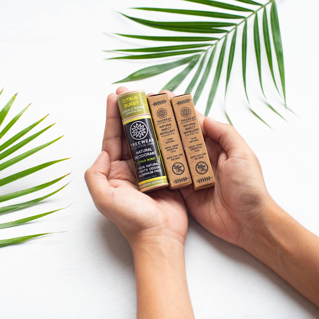 Essentials Kit - Insect Repellent Set of 2 & Natural Deodorant Stick Combo - TreeWear