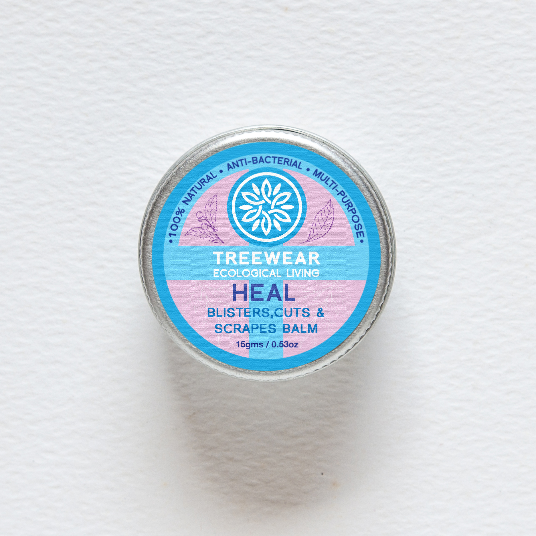 HEAL - Anti-Septic Balm for Cuts, Scrapes & Blisters (13 grams)