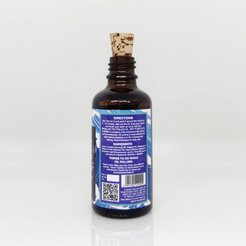 Oil Pulling Mouth Swirl (50ml) Travel/Sample/Starter size