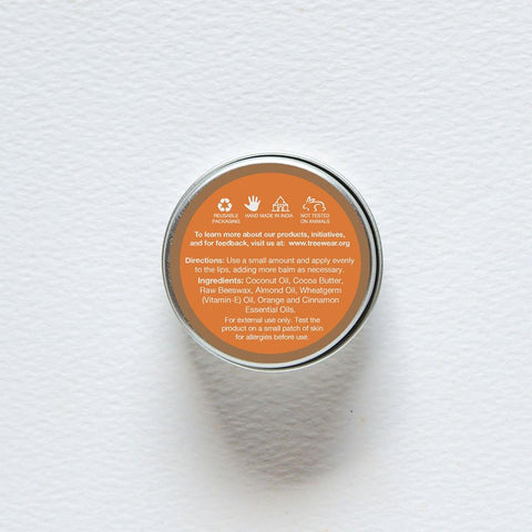 Natural Beeswax Lip Balm - Set of 3