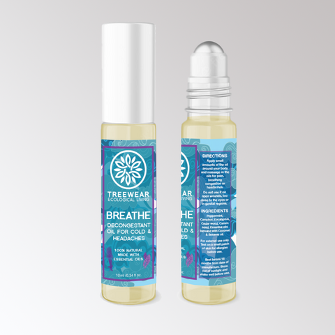 Breathe - Roll-on for Colds & Headaches (10ml)