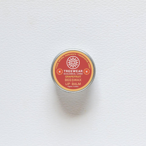 Natural Wax Lip Balm - Grapefruit
